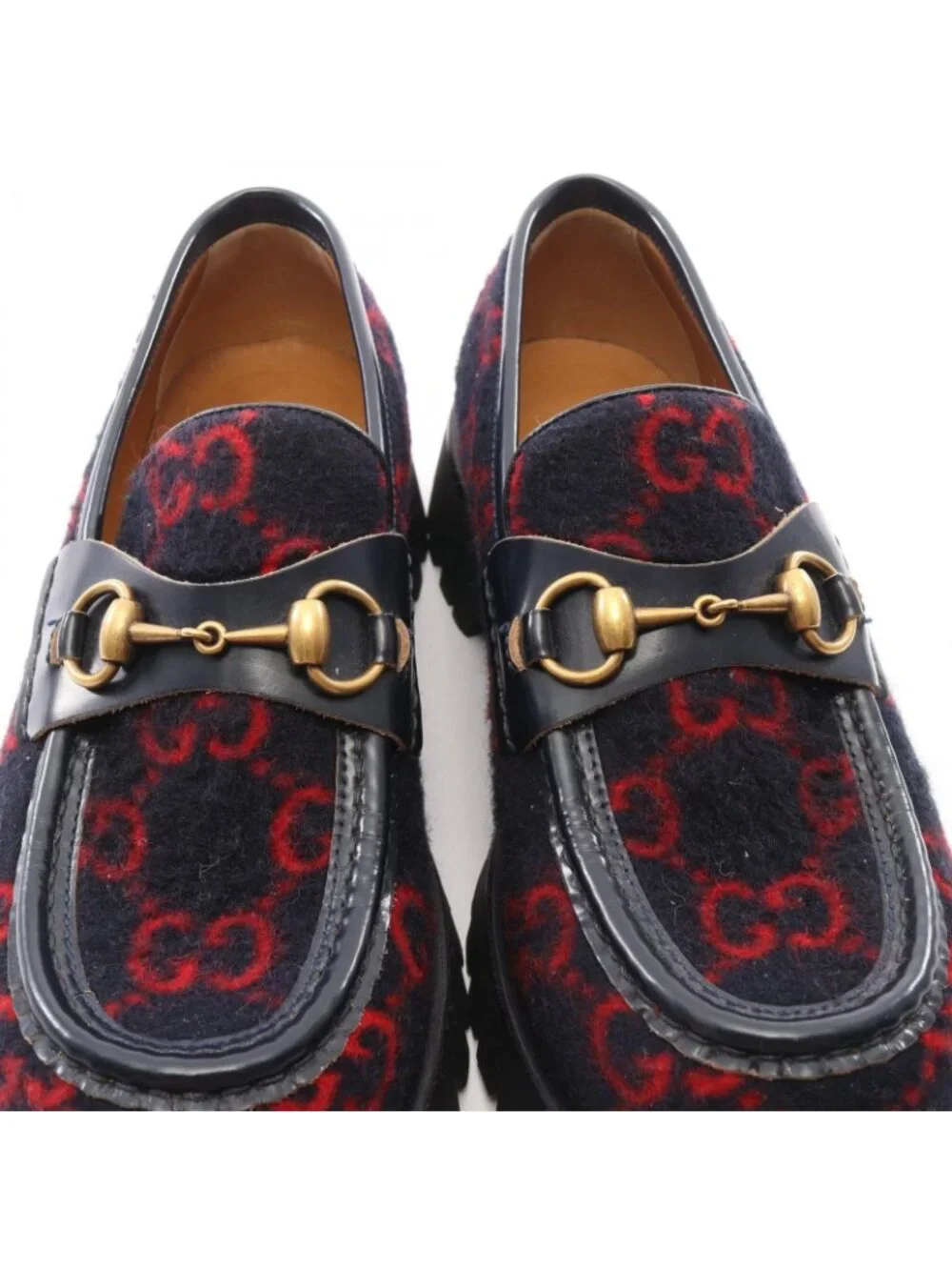 Gucci Loafers Horsebit GG Leather